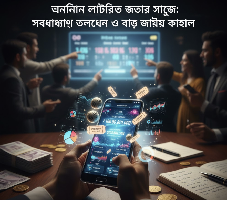 অনলাইন লটারিতে জেতার সুযোগ